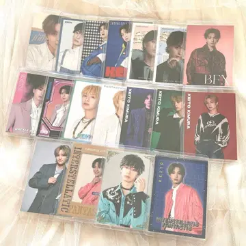 FANTASTICS 기무라 케이토 트레이딩 카드 18장 세트