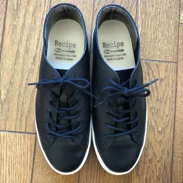 Recipe 레시피 가죽 스니커즈