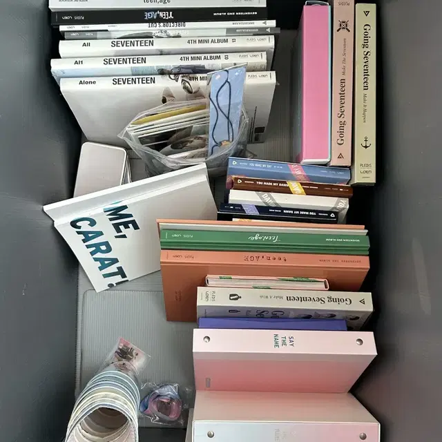 세븐틴 굿즈 처분합니다. (앨범/구럿봉/우치와/포스터/포카 등)