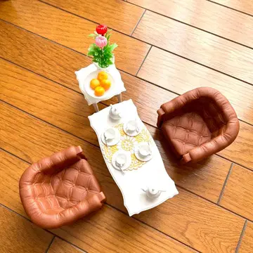 2대 리카짱 화이트 화이트 가구 응접 세트