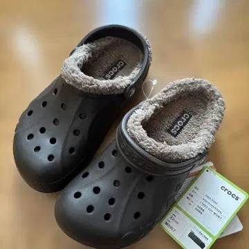 crocs baya lined espresso/khaki 23cm