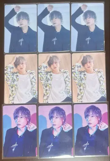 오카모토 노부히코 FAVEgo 포토 카드 9장 세트