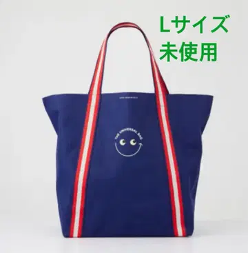 안야 힌드마치 메이지야 스토어 한정판 유니버셜 백 에코백 L 사이즈