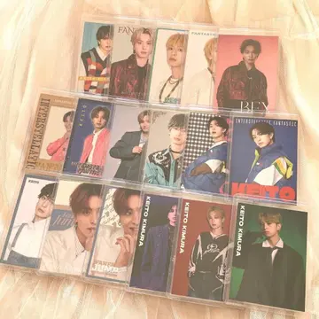 FANTASTICS 기무라 케이토 트레이딩 카드 17장 세트