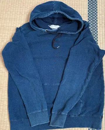 BACK NUMBER 데님 블루 후드티 L 사이즈