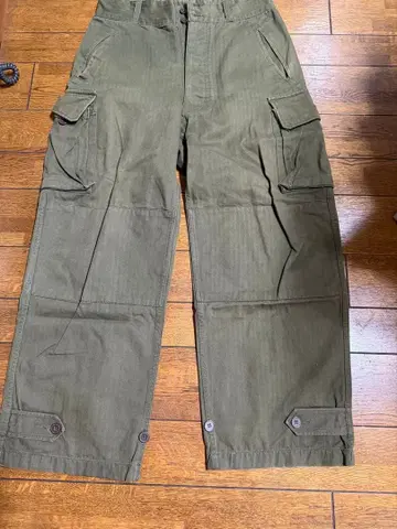 카고 팬츠 올리브 그린 사이즈 24