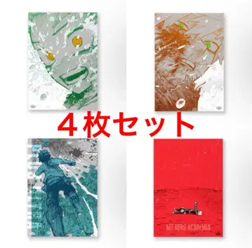 히로아카 원화전 A2 아트 포스터 4장 The Beginning 힘내