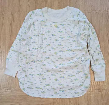 BEAMSBOY 서멀 꽃무늬 상의 롱T셔츠