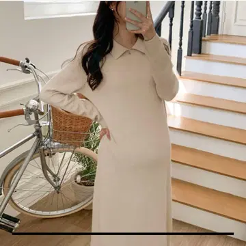 마터니티 2way 니트 원피스