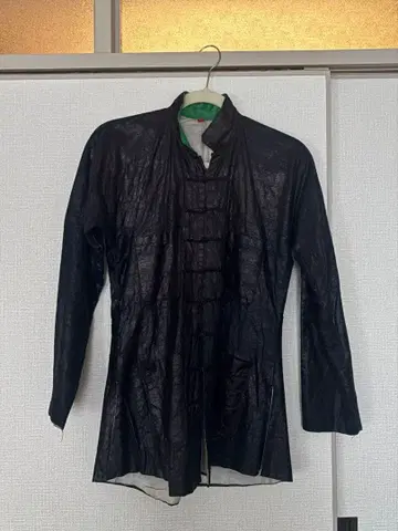 노카라 자켓 블랙