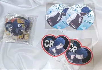 CrazyRaccoon VanilLa 세트 아크릴 스탠드 코스터