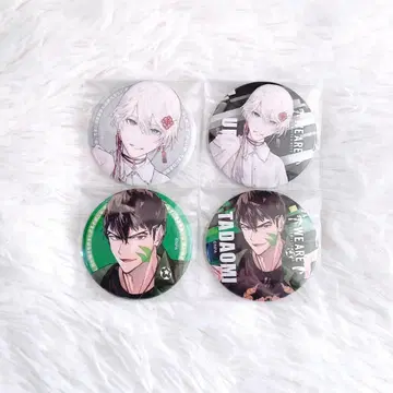 컴퍼스 WEGO 캔뱃지 우라 타다오미