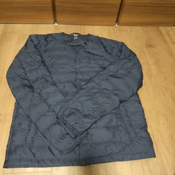 2587 UNION 울트라 라이트 다운 블랙 M