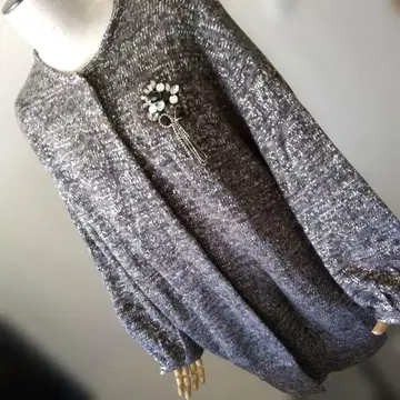 [ 미사용 새상품 ] 라메입은 가디건 3L