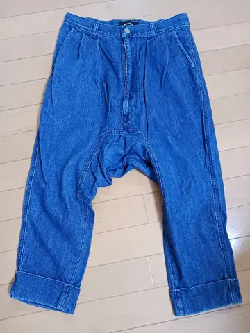 ZUCCA 데님 사루엘 팬츠