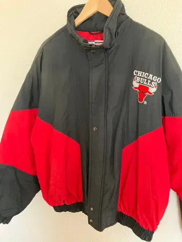 NBA 시카고 불스 충전솜 나일론 자켓 90s 빈티지