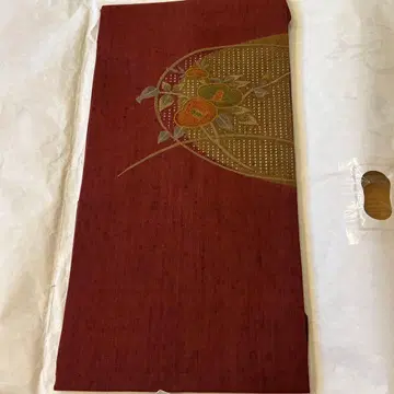 나고야 오비 상량 자수 실크