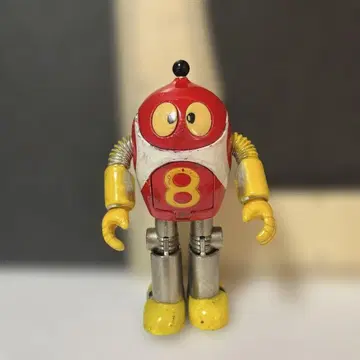 레트로 로봇 피규어 약 12cm 로봇 핫짱 초합금