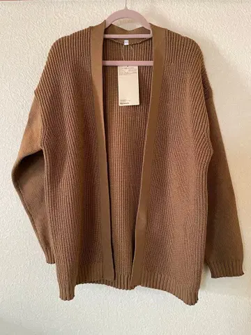 무인양품 와이드 가디건