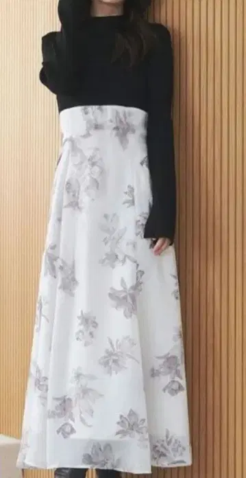 머큐리 듀오 플라워 도킹 원피스 M