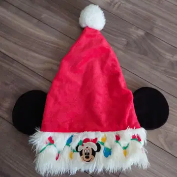 디즈니 미키 크리스마스 산타 햇 팬 캡 2019