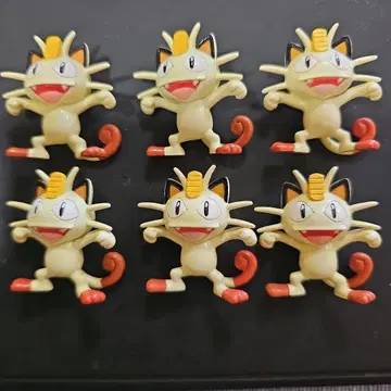 포켓몬 몬스터 컬렉션 나옹(냐스) 6체 세트