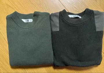 furfur MA-1 니트 2세트