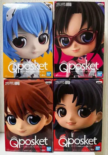 에반게리온 신극장판 Qposket 4종 세트