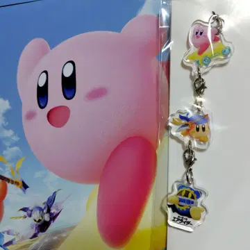 커비의 에어 라이더 라쿠텐 북스 혜택 3연 아크릴 참