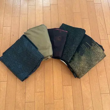 기모노 호몬기용 원단 세트 5점 리메이크용 소재 최적 초특가 선착순