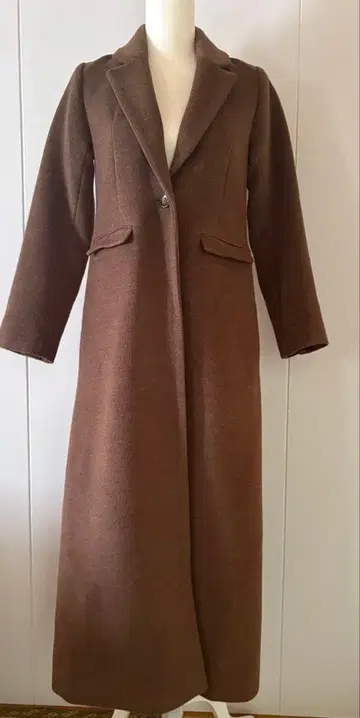 eimy istore 울 롱 체스터 코트 에이미