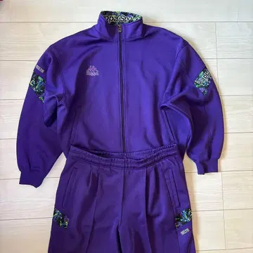 Kappa 트랙 자켓/저지 셋업 퍼플 런던 레어