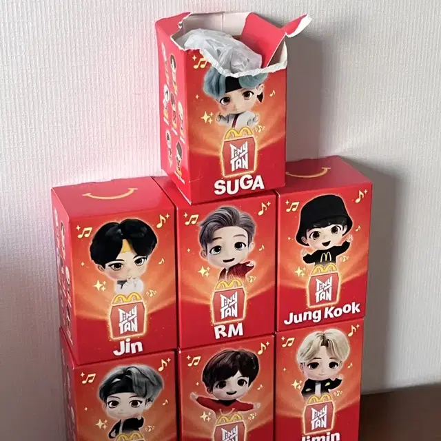 2차 해피밀 방탄소년단 타이니탄