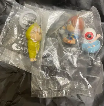 11 키타로 & 눈알 아버지 쥐 남자 2개 세트 키링 외 게게게의 키타로