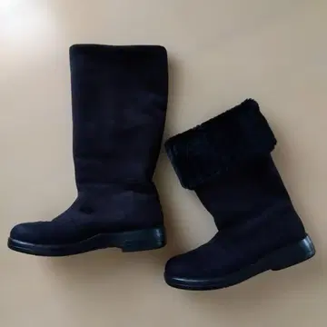 고어텍스 롱 부츠 블랙 24cm