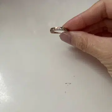 사만다 티아라 하트 반지