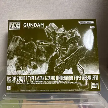 프리미엄 반다이 한정판 HG 자쿠II F형 루쇼운기 건담 프라모델