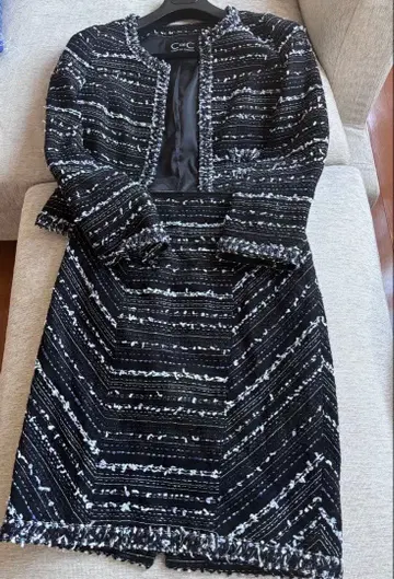 C oup de chance 트위드 스커트 셋업