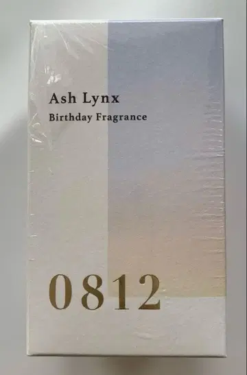 Ash Lynx Birthday Fragrance 0812