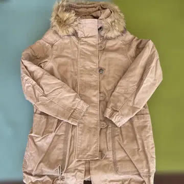 미사용품 츠모리치사토 모즈 코트 퍼 포함