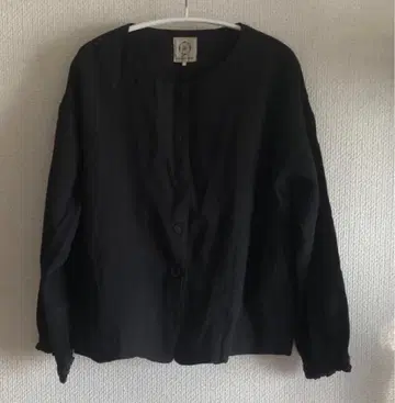 노카라 자켓 블랙 레이스 포함 F 사이즈