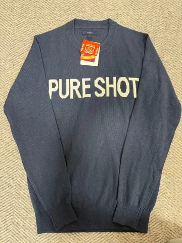 새상품 택 포함 Callaway PURE SHOT 스웨터 L 네이비