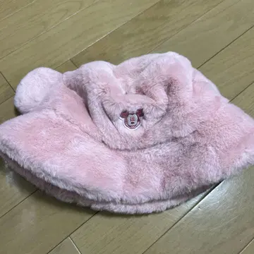 디즈니 리조트 미키 귀도리 모자 핑크