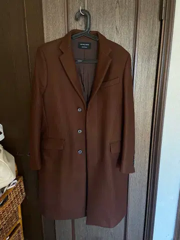 유나이티드 도쿄 체스터 코트 1 브라운