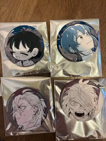 마계의 악마 이루마 군 마피아 캔뱃지 4개 세트 이루마 앨리스