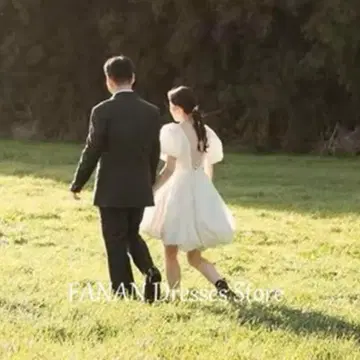 사전 촬영 드레스 2차 모임 드레스 웨딩 사진