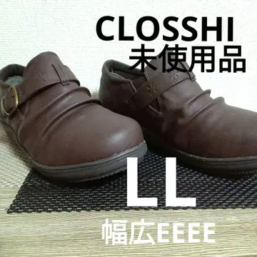 미사용품 CLOSSHI 크로시 꽃 가죽 패션 아이템