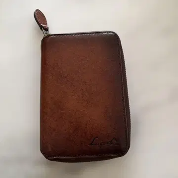 루카드 브라운 접이식 지갑