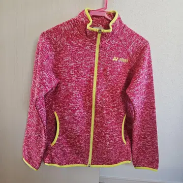 YONEX 플리스 자켓 M 핑크