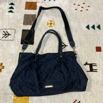 russet 네이비 숄더백